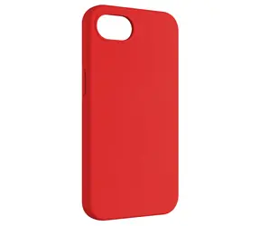 FIXED MagFlow Back Cover mit MagSafe-Unterstützung für Apple iPhone 16e Rot