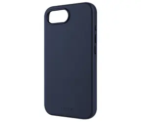 FIXED MagLeather Leder-Backcover mit MagSafe-Unterstützung für Apple iPhone 16e blau