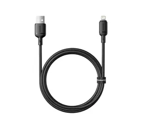 Baseus Silky (P10377702113-00) Schnellladekabel USB-A/Lightning 2.4A 1m schwarz