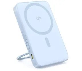 Baseus PicoGo Qi2 mit drehbarem Ständer 5000mAh 20W blau / Powerbank / USB-C / Qi2 / Magsafe
