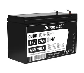 Grüne Zelle VRLA AGM 12V | 2,1 A | 7 Ah