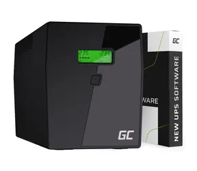Grüne Zelle 1500VA | 900W / Notstromversorgung / 2-6ms / 2 x 12V/9Ah / 4X Schuko