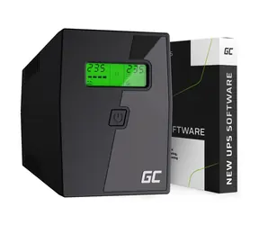 Grüne Zelle 600VA | 360W / Notstromversorgung / 2-6ms / 12V/7Ah / 2x Schuko