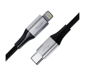 Allity AUC-01 Datenkabel USB-C/Lightning 1m 27W schwarz