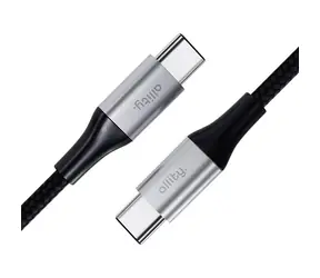 Allity AUC-02 Datenkabel USB-C/USB-C 1m 100W schwarz