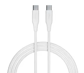 Allity AUC-02 Datenkabel USB-C/USB-C 1m 60W weiß