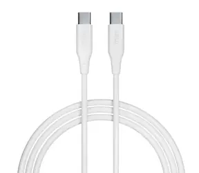 Allity AUC-02 Datenkabel USB-C/USB-C 2m 60W weiß