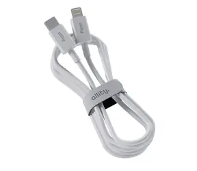 Allity AUC-03 Datenkabel USB-C/Lightning 1m 27W weiß