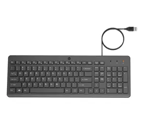 HP 150 CZ schwarz / Kabelgebundene Tastatur / USB-A / CZ&SK-Layout