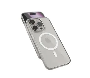 Epico SlimGlass Mag+ Schutzhülle mit Mag Safe für iPhone 16 Pro transparent