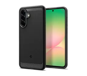 Spigen Rugged Armor Schutzhülle für Samsung Galaxy A56 5G schwarz