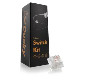 Ducky TTC Heart Switch / mechanisch / 3-Pin / linear / MX-Stem / 42g / transparent / 110 Tasten