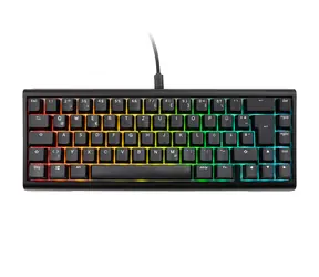 Ducky Tinker 65 Cherry MX-Brown schwarz / Gaming-Tastatur / beleuchtet / mechanisch / kabelgebunden USB-C / DE