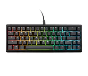 Ducky Tinker 65 Cherry MX-Brown schwarz / Gaming-Tastatur / beleuchtet / mechanisch / kabelgebunden USB-C / US