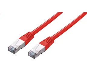 C-tech Patchkabel Cat5e FTP 0,5 m rot