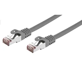 C-tech Patchkabel Cat6 FTP 0,25 m grau