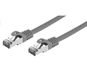 C-tech Patchkabel Cat7 S/FTP 0,25 m grau