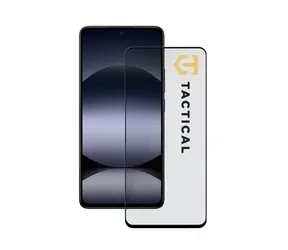 Tactical Glass Shield 5D Glas für XIAOMI Redmi Note 14 4G/5G/ POCO X7 Pro 5G Schwarz