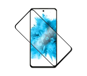 FIXED Full-Cover Displayschutz aus gehärtetem Glas für Realme C75 4G, Schwarz