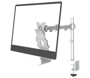 Neomounts FPMA-VESAMAC2127 Silber / Tischkantenhalterung / Größe 21,5"-27" / Tragkraft 15 kg 