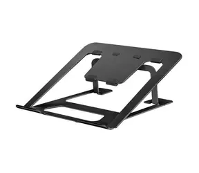 Neomounts NSLS085BLACK Schwarz / faltbarer Laptopständer / Größe 10"-17" / Tragkraft 5kg / Aluminium 