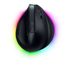 Razer Pro Click V2 vertikal schwarz / Kabellose Gaming-Maus / optisch / 30000DPI / 2,4GHz / BT / 6 Tasten