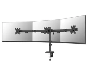 Neomounts DS60-600BL3 / Halterung für 3 Monitore / Größe 10-32" / 75x75 - 100x100 / Tragkraft 6 kg