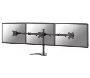 Neomounts TIS FPMA-D550DD3BLACK / Tischständer für 3 Monitore / Größe 13-27" / VESA 75x75 - 100x100 / Tragkraft 21 kg