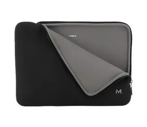 Mobilis Skin Sleeve für 12,5-14" Laptop - Schwarz & Grau
