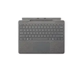 Ausgepackt - Microsoft Surface Pro Signature Keyboard 2024 (ENG) Platin / Tastatur für Surface Pro / UK-Layout / ausgepackt