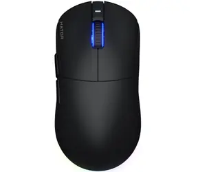 Hator HTM-730 Quasar 3 schwarz / kabellose Gaming-Maus / optisch / 12000 DPI / 6 Tasten / 2,4 GHz / Bluetooth / USB