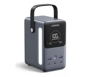 Ugreen 25286 Powerbank grau / 48000mAh / 300W / 3x USB-C / 2x USB-A