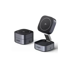Ugreen 35316 Qi2 Magnetisches kabelloses Ladegerät für Apple iPhone & AirPods / 15W