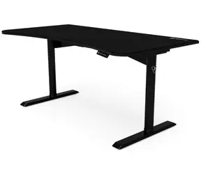 Arozzi ARENA MOTO / Gaming Tisch / motorisiert / L: 160cm / B: 80cm / Höhenverstellung 72 - 118 cm / schwarz