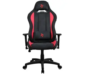 Arozzi TORRETTA SuperSoft / Gamingstuhl / Stoffpolster / schwarz-rot / Belastbarkeit 120kg