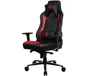 Arozzi VERNAZZA SoftPU / Gaming Stuhl / Polyurethan-Oberfläche / schwarz-rot / Belastbarkeit 145kg