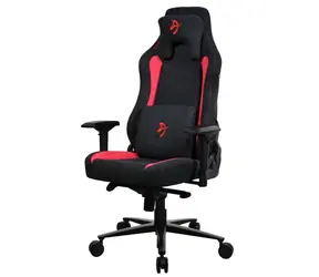 Arozzi VERNAZZA Supersoft Red / Gamingstuhl / Stoffpolster / schwarz-rot / Belastbarkeit 145kg