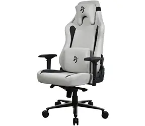 Arozzi VERNAZZA XL Supersoft Hellgrau / Gamingstuhl / Stoffbezug / Hellgrau / Belastbarkeit 170kg