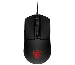 MSI Forge GM100 schwarz / Optische Gaming-Maus / 6400 DPI / 7 Tasten / USB / RGB