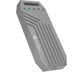 ICY BOX IB-1919M-C42 schwarz / externe Box für M.2 2280 NVMe SSD / USB4 (Gen3x2) 40Gb Typ-C