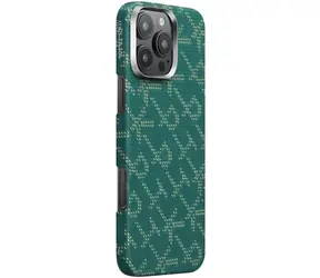 Pitaka Tactile Woven Case Schutzhülle für Apple iPhone 16 Pro grün
