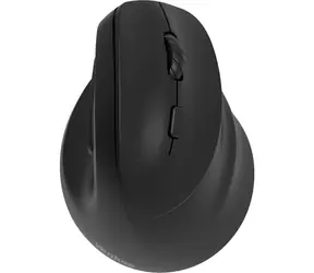 YENKEE YMS 5060R WL vertikal RECHTS schwarz / kabellose vertikale Maus / 2,4 GHz / BT 
