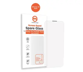 Mobile Origin Orange Screen Guard Ersatzglas Apple iPhone 13 mini / Ersatzglas für Einbauset