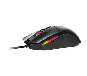 YENKEE YMS 3010 PRISMA USB schwarz / optische Gaming-Maus / 12000 DPI / 6 Tasten / USB / 1,5 m