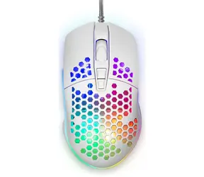 YENKEE YMS 3030WE SHOTGUN USB weiß / optische Gaming-Maus / 6400 DPI / 7 Tasten / USB / 1,7 m 