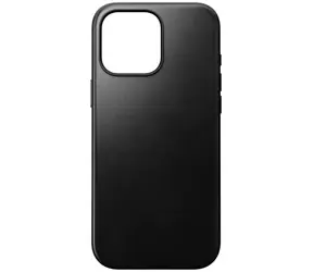 Nomad Modern Leather Case Lederhülle für Apple iPhone 16 Pro Max schwarz 