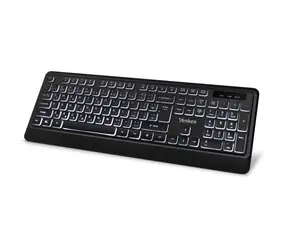YENKEE YKB 1025CS USB VISION schwarz / Office-Tastatur / beleuchtet / USB / 1,5 m