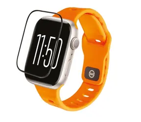 Mobile Origin Screen Guard Hybridfolie Schutzfolie für Apple Watch 9/8/7 45mm