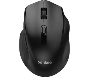 YENKEE YMS 2050BK WL EGO schwarz / kabellose optische Maus / 1600 DPI / 6 Tasten / 2,4 GHz / BT 