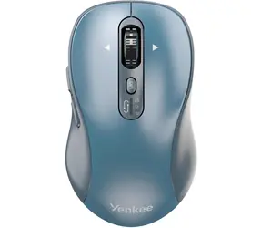 YENKEE YMS 2010BE WL GYRO blau / kabellose optische Maus / 3200 DPI / 6 Tasten / 2,4 GHz / BT